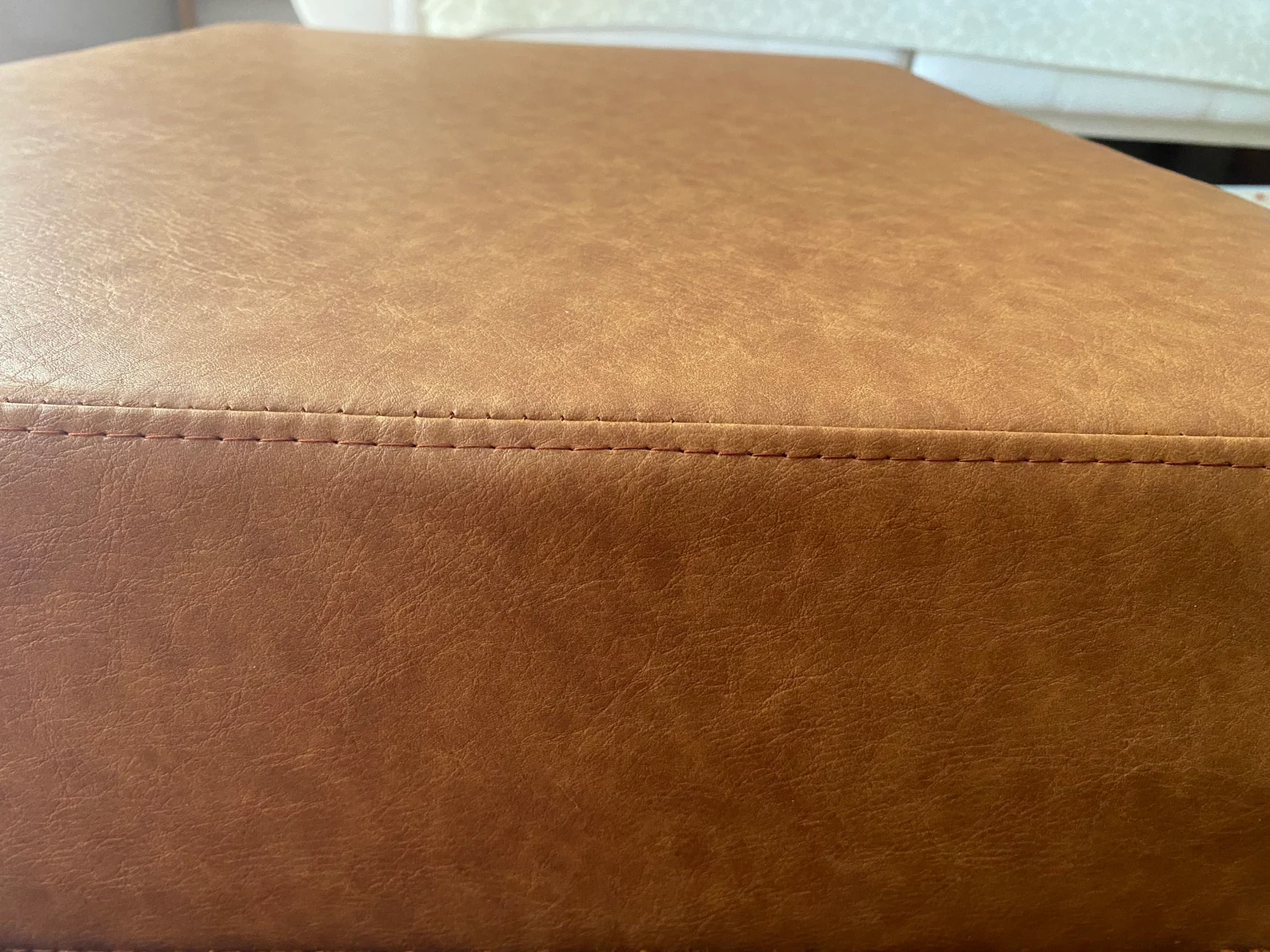 Faux Leather Flat Cushions