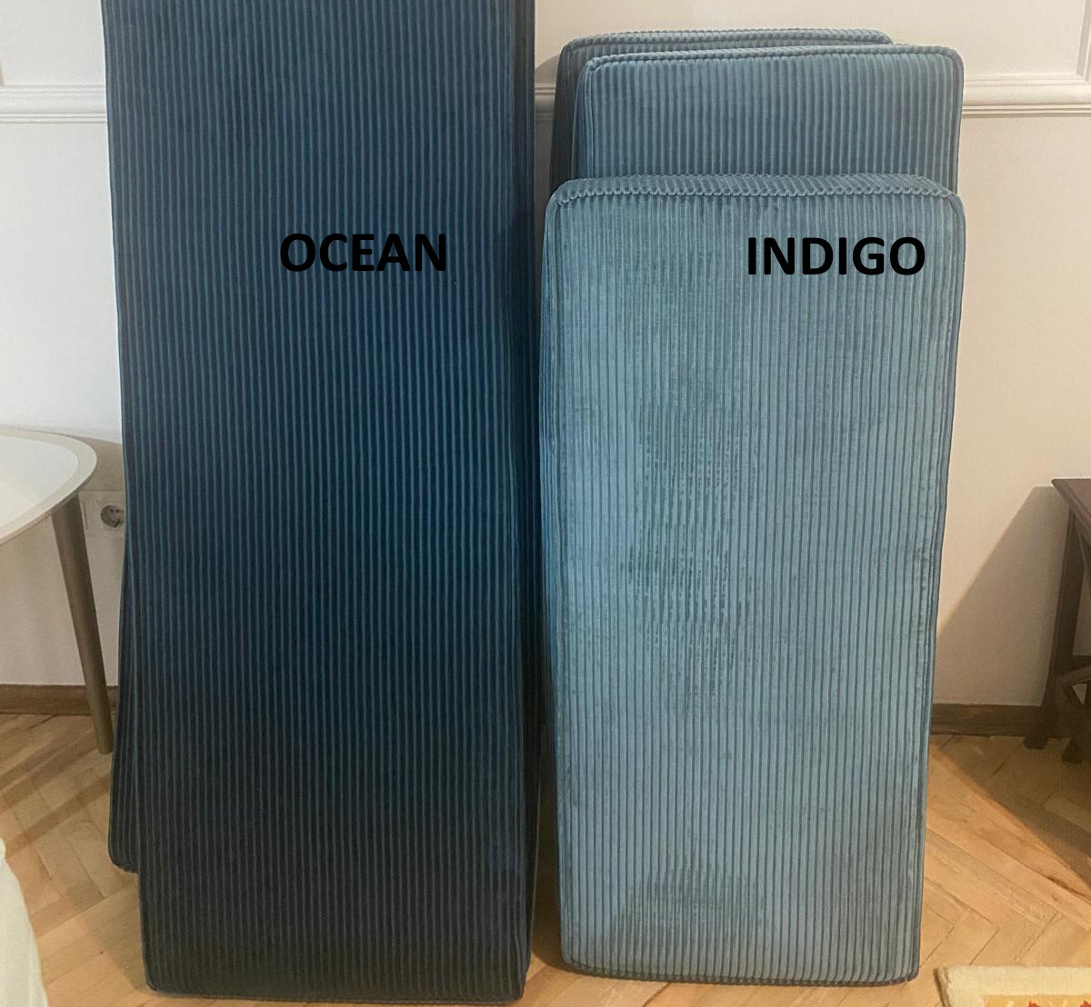 Corduroy Fabric Flat Cushion Cover