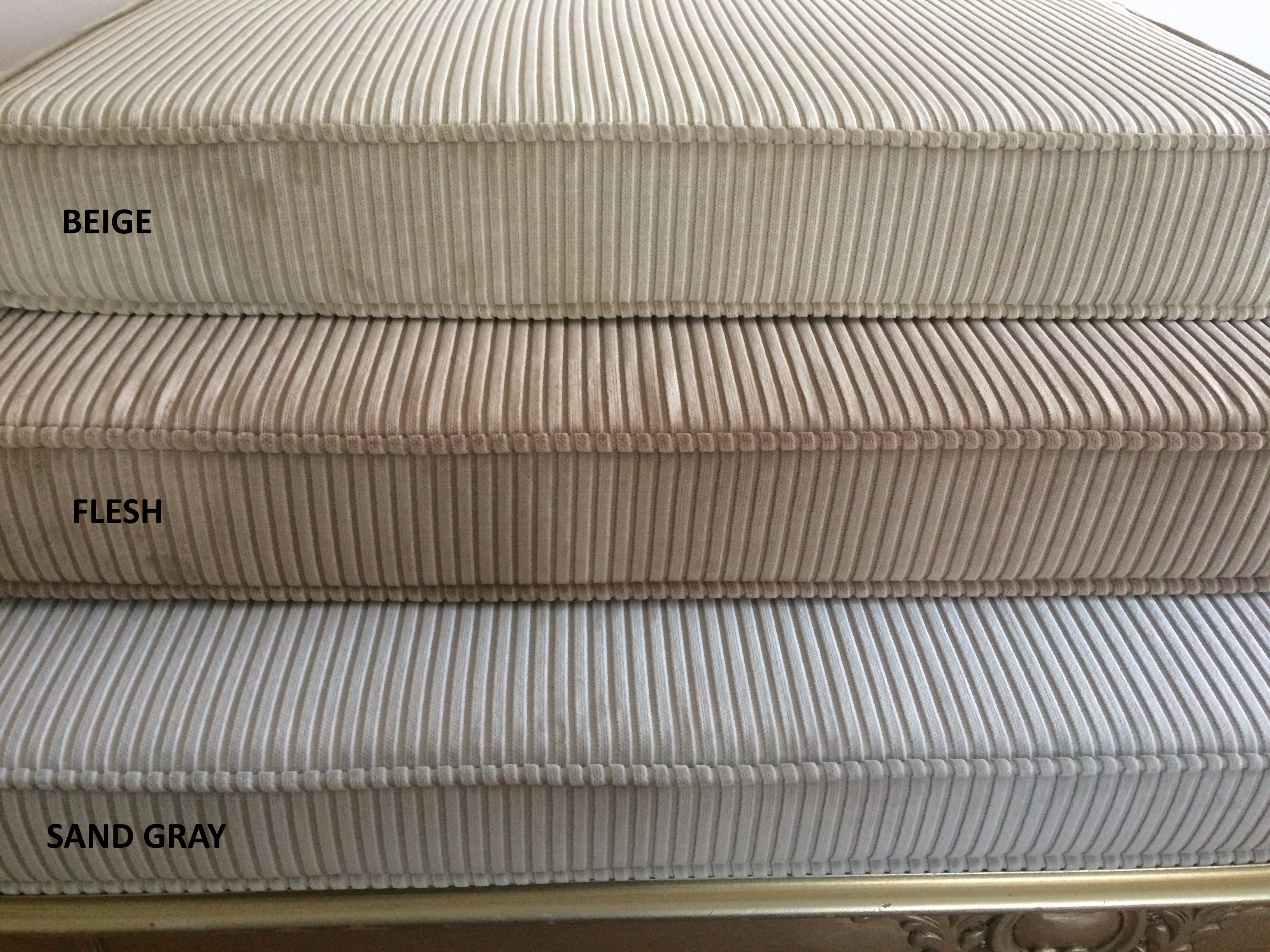 Corduroy Fabric Flat Cushions