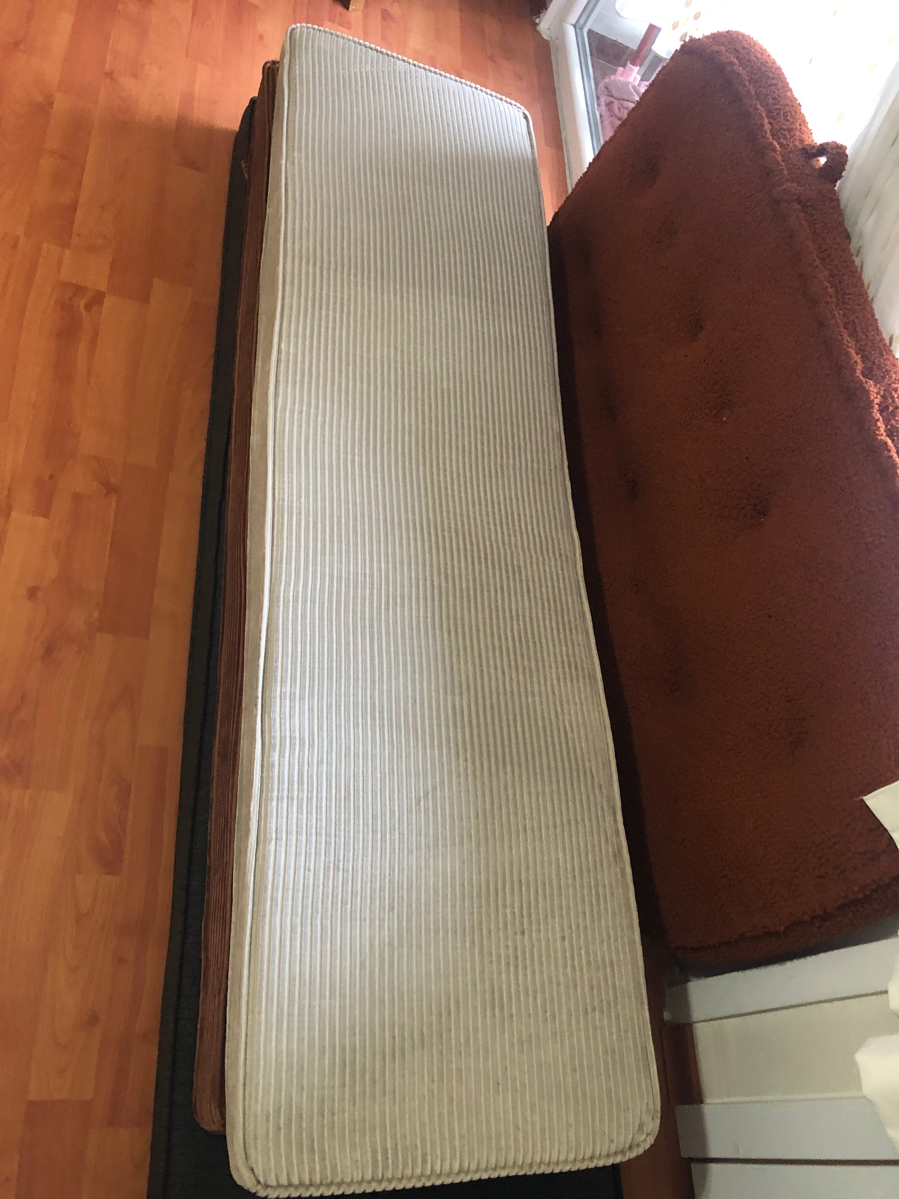 Corduroy Fabric Flat Cushion Cover