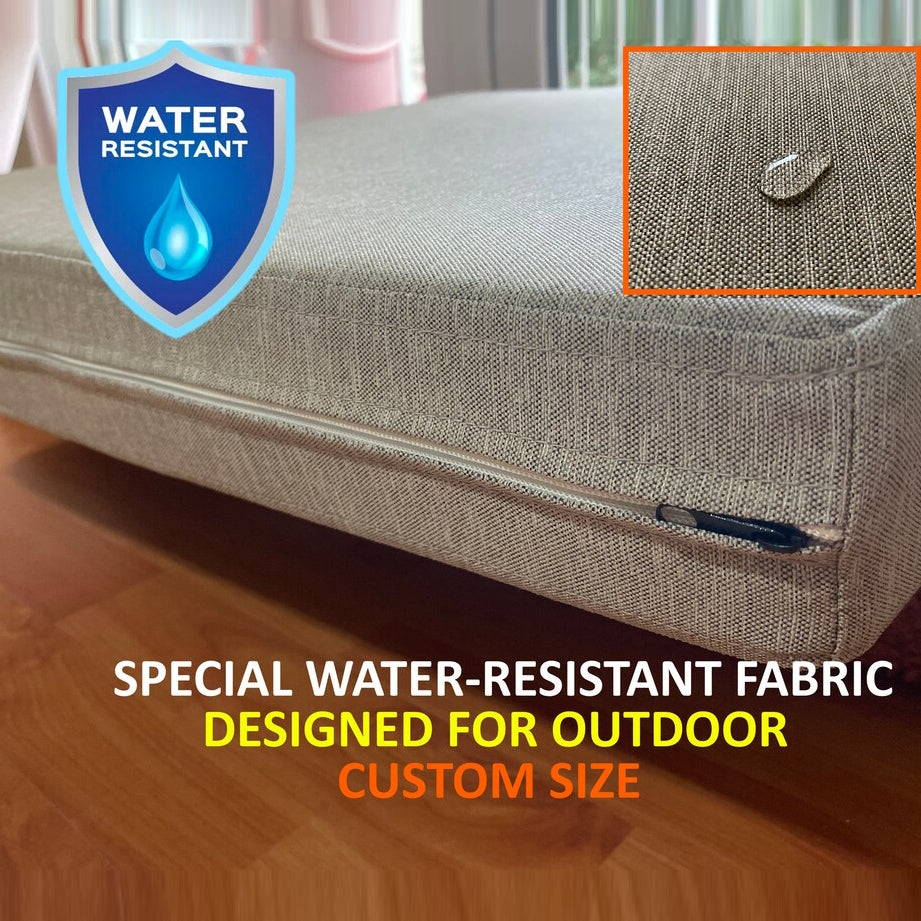 Water Resistant Fabric Flat Cushion