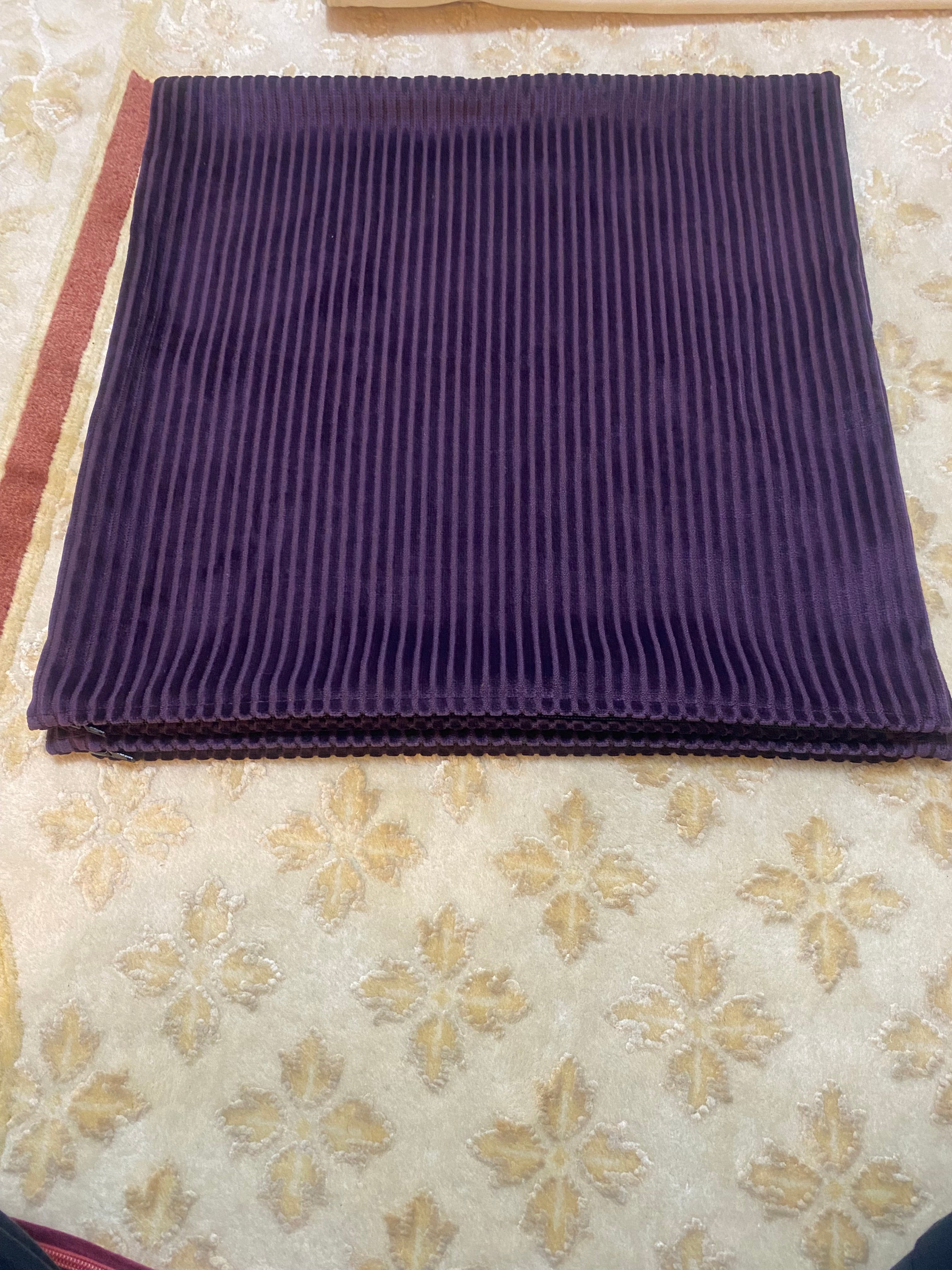 Corduroy Fabric Flat Cushion Cover