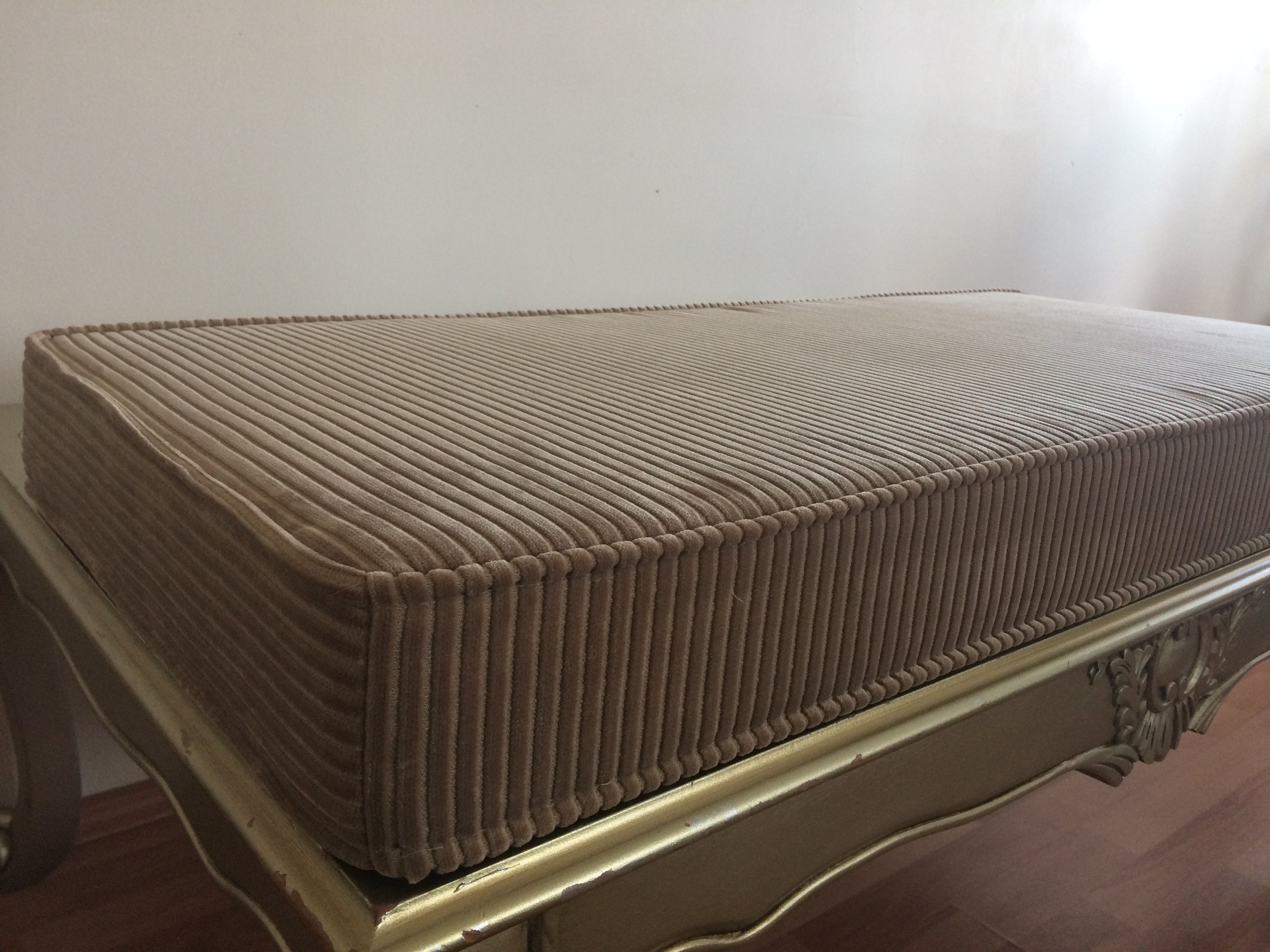 Corduroy Fabric Flat Cushion Cover