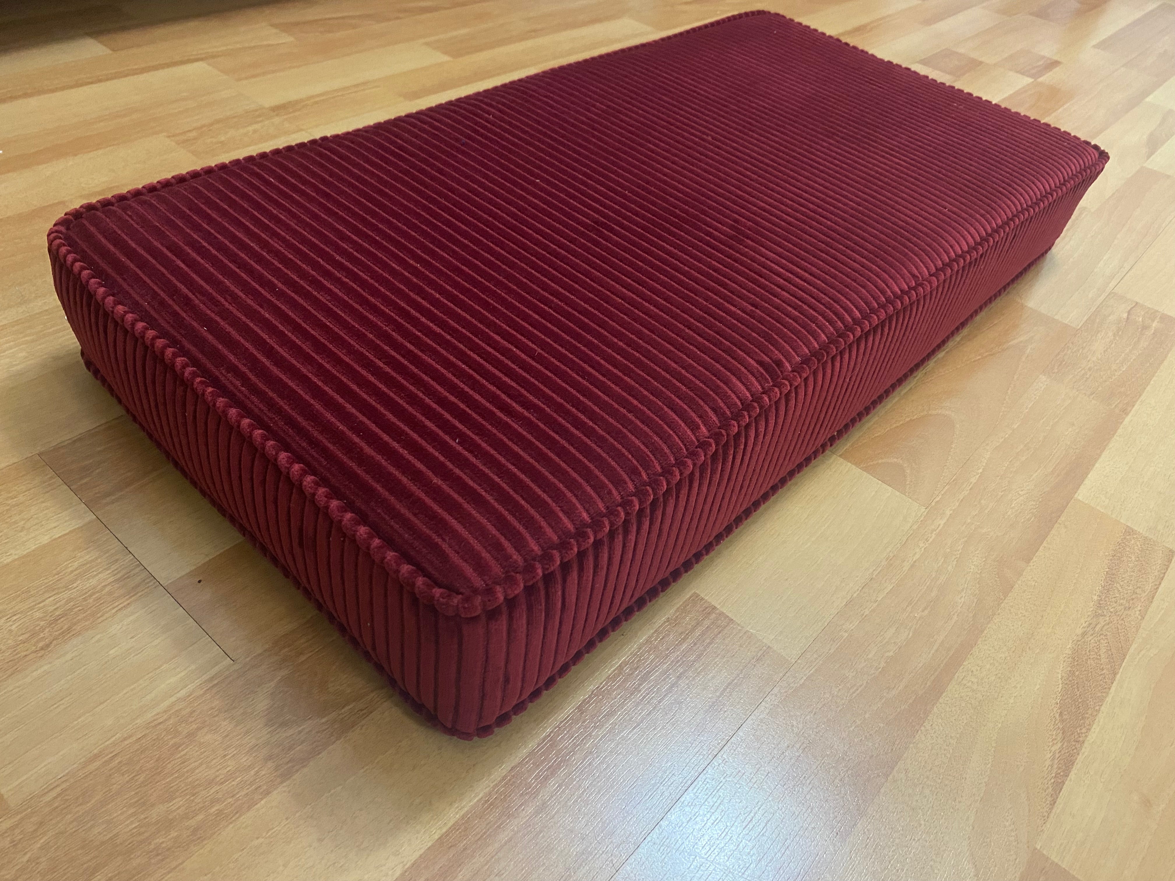 Corduroy Fabric Flat Cushion Cover